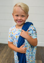 Load image into Gallery viewer, Sailing Seas 2-Piece Shorts Pjs