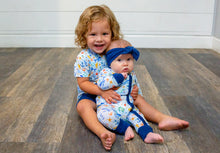 Load image into Gallery viewer, Sailing Seas Navy Blue Headband