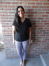 Load image into Gallery viewer, Buffalo Plaid Women's Short Sleeve Pjs