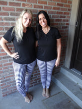 Load image into Gallery viewer, Buffalo Plaid Women's Short Sleeve Pjs
