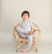 Load image into Gallery viewer, Goodnight Graphite 2-Piece Short Sleeve Pjs