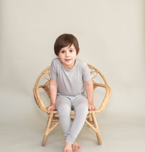 Load image into Gallery viewer, Goodnight Graphite 2-Piece Short Sleeve Pjs