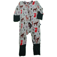 Load image into Gallery viewer, Forest Friends Long Sleeve Romper