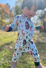 Load image into Gallery viewer, Forest Friends Long Sleeve Romper