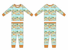 Load image into Gallery viewer, Sunny Safari 2-Piece Long Sleeve Pjs
