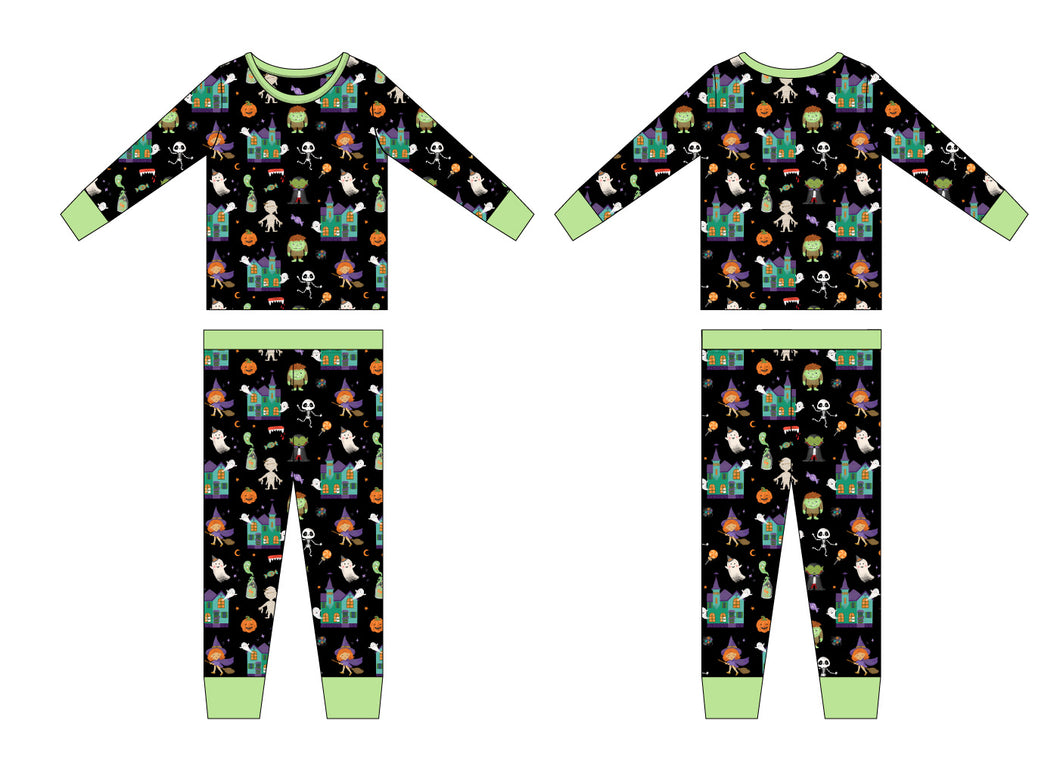 Halloween 2-Piece Long Sleeve Pjs