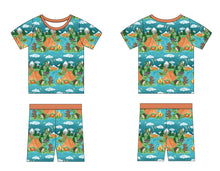 Load image into Gallery viewer, Camping Critters 2-Piece Shorts Pjs
