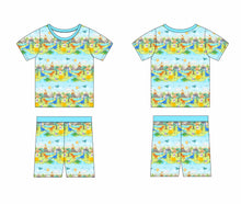 Load image into Gallery viewer, Dino 2-Piece Shorts Pjs
