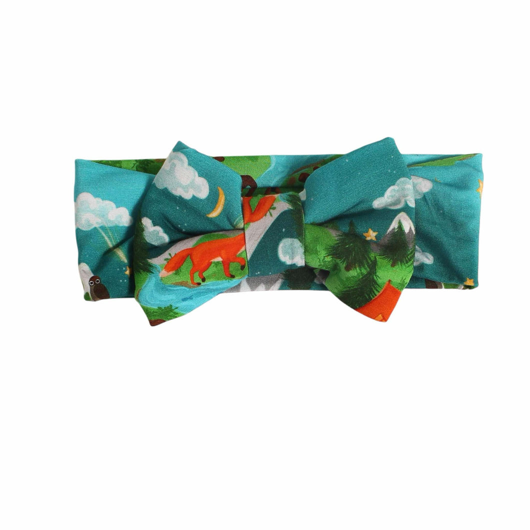 Camping Critters Bamboo Headband