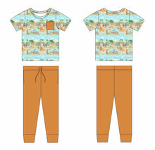 Load image into Gallery viewer, Sunny Safari 2-Piece Jogger Daywear
