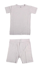 Load image into Gallery viewer, Silver Scene 2-Piece Shorts Pjs
