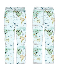 Load image into Gallery viewer, World Map Men&#39;s bottom pjs
