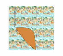 Load image into Gallery viewer, Sunny Safari quilted Blanket
