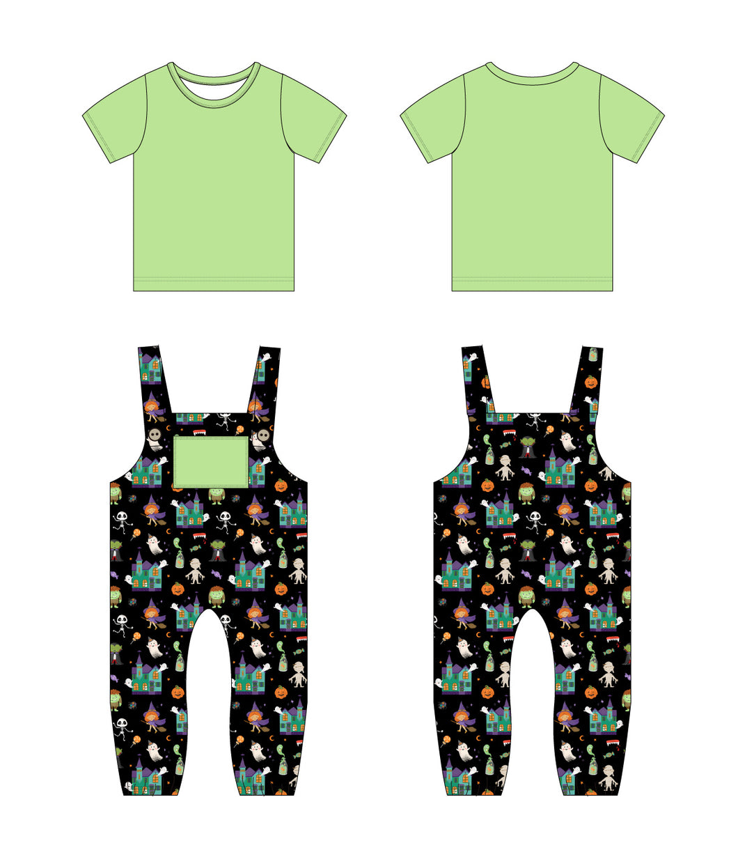 Halloween 2-Piece Overalls