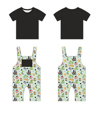 Load image into Gallery viewer, Scallywag Slumber 2-Piece Overalls
