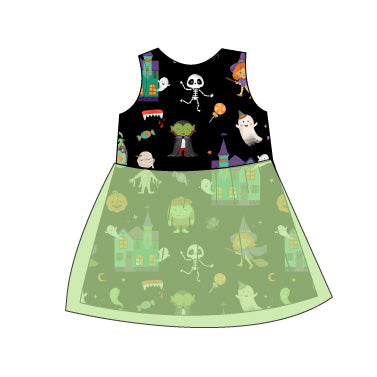 Halloween Tutu Dress for dolls