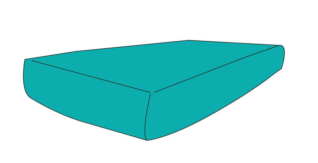 Tidal Teal  Crib Sheet