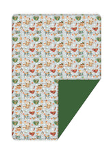 Load image into Gallery viewer, Grey Cocoa Cups Quilted Blanket
