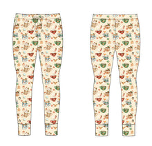 Load image into Gallery viewer, Cream Cocoa Cups Women&#39;s bottom pjs
