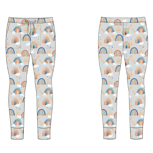 Rainbow Road Women's Jogger Pants