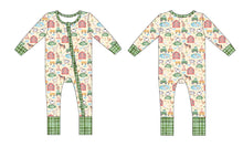 Load image into Gallery viewer, Barnyard Besties Long Sleeve Romper
