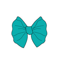 Load image into Gallery viewer, Tidal Teal Alligator clip Bows
