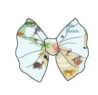 World Map Big Bow Bamboo