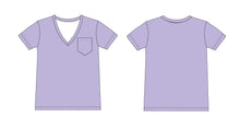 Load image into Gallery viewer, Lavender Lillies Women&#39;s Short Sleeve top
