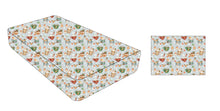 Load image into Gallery viewer, Grey Cocoa Cups Twin Fitted Sheet Plus Pillowcase
