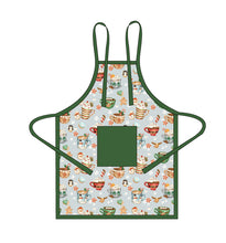 Load image into Gallery viewer, Grey Cocoa Cups Aprons
