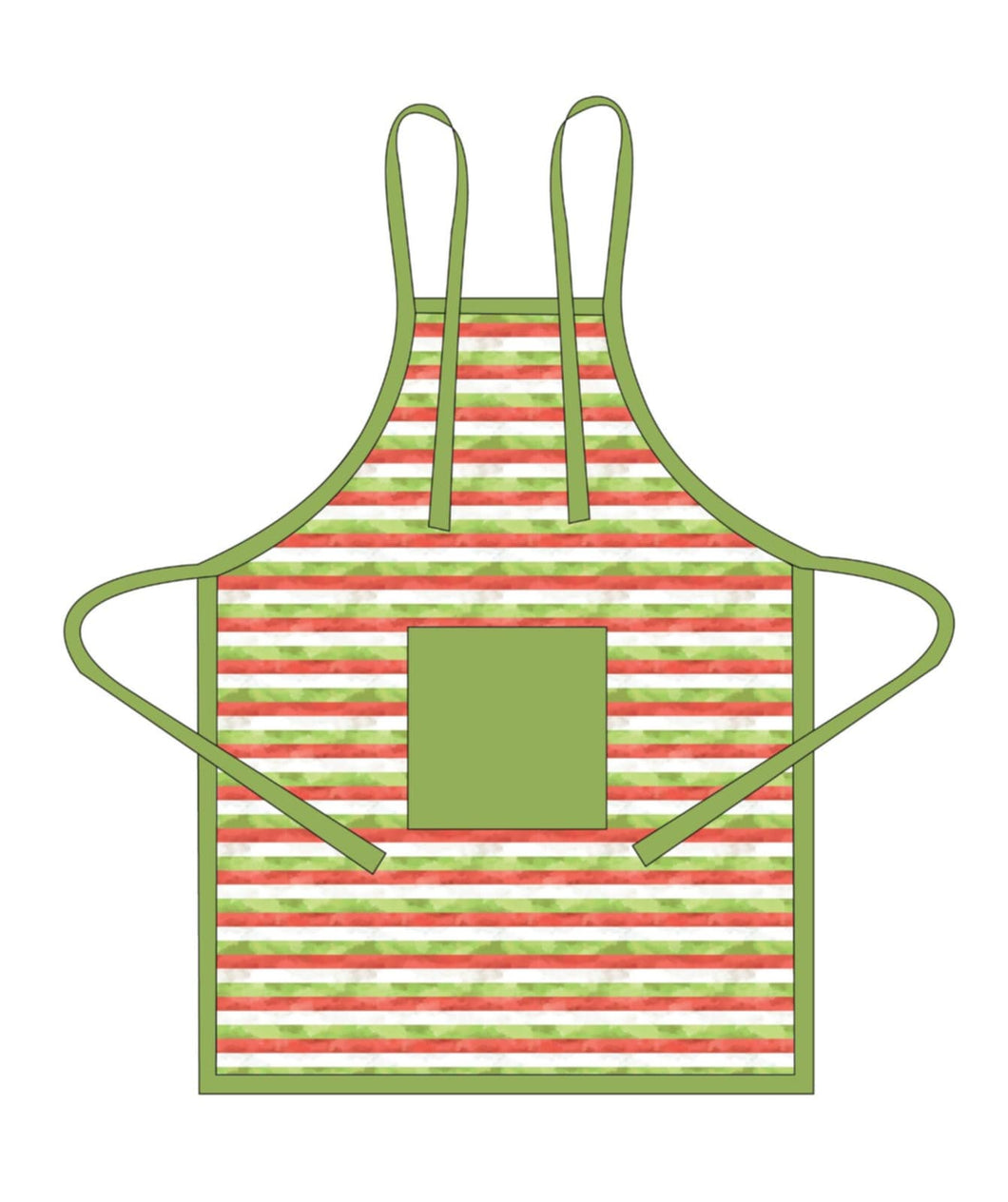 Christmas Stripes Aprons