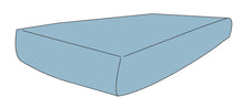 Load image into Gallery viewer, Steele Blue Twin Fitted Sheet Plus Pillowcase
