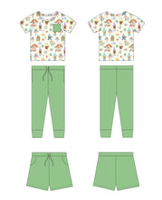 Load image into Gallery viewer, Garden Gnomes 3-Piece Jogger Daywear
