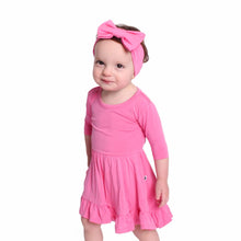 Load image into Gallery viewer, Pretty Pink Girls Dress with bottoms
