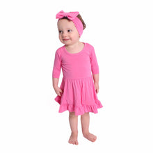 Load image into Gallery viewer, Pretty Pink Girls Dress with bottoms
