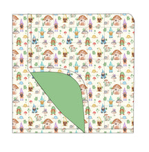 Load image into Gallery viewer, Garden Gnomes Quilted Blanket
