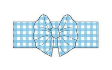 Load image into Gallery viewer, Picnic Party Gingham Big Bow Headband
