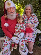 Load image into Gallery viewer, Santa&#39;s Village Long Sleeve Romper
