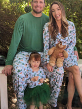 Load image into Gallery viewer, Snowy Slopes Men&#39;s bottom pjs

