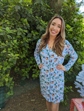 Load image into Gallery viewer, Snowy Slopes Women&#39;s nightgown
