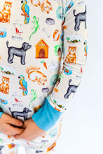 Load image into Gallery viewer, Purrfect Pets 2-Piece Long Sleeve Pjs
