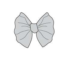 Load image into Gallery viewer, Silver Scene Big Bow
