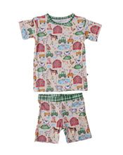 Load image into Gallery viewer, Barnyard Besties 2-Piece Shorts Pjs
