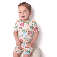 Load image into Gallery viewer, Barnyard Besties 2-Piece Shorts Pjs
