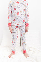 Load image into Gallery viewer, Friendly Farm 2-Piece Long Sleeve Pjs
