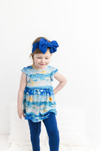 Load image into Gallery viewer, Luna Lights Navy Big Bow Headband
