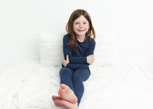 Load image into Gallery viewer, Brielle Blue 2-Piece Long Sleeve Pjs
