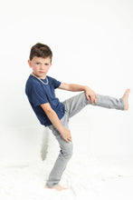 Load image into Gallery viewer, Brielle Blue jogger T shirt
