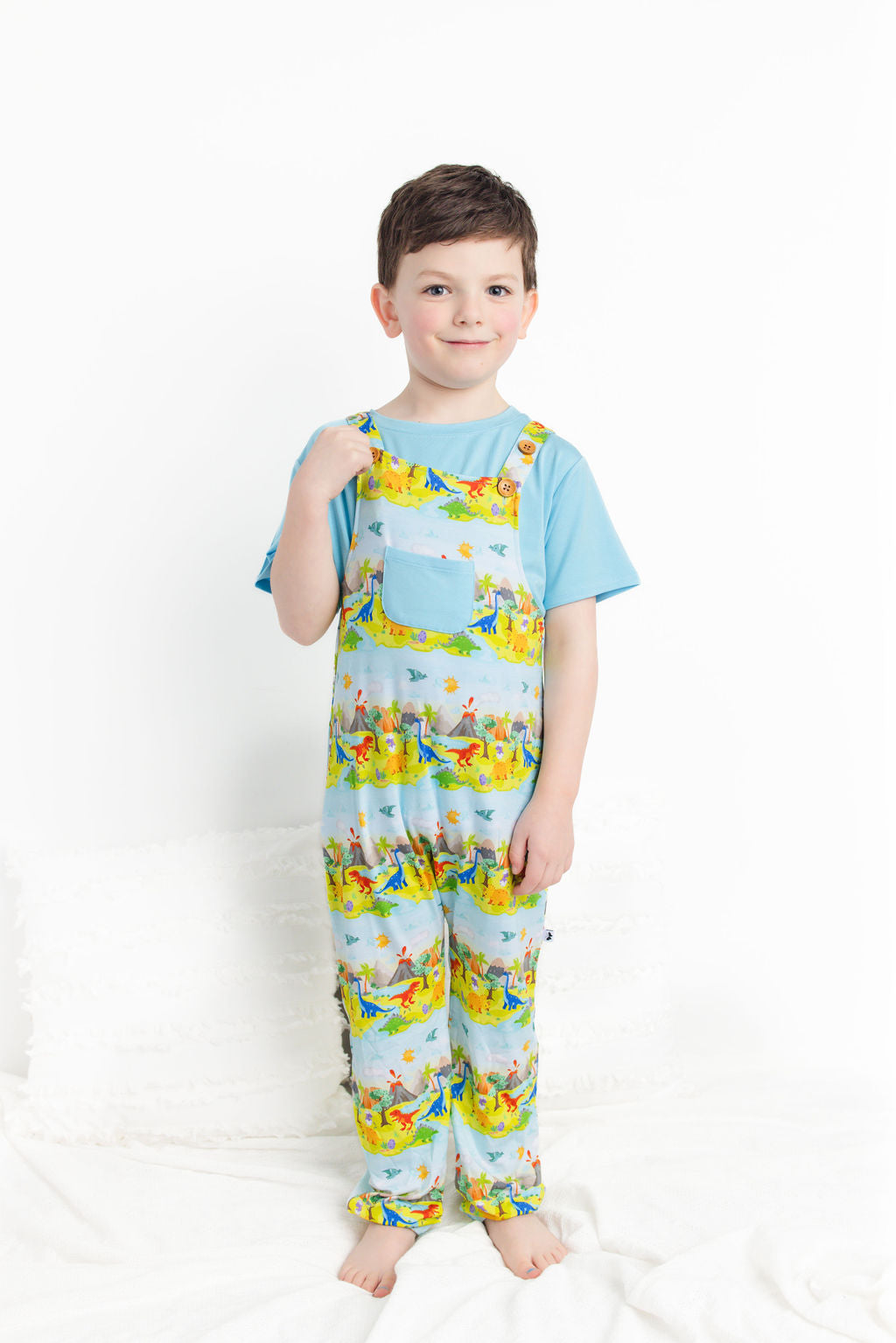 Dinos 2-Piece Overalls