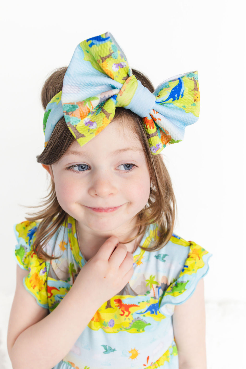 Dino Big Bow Headband